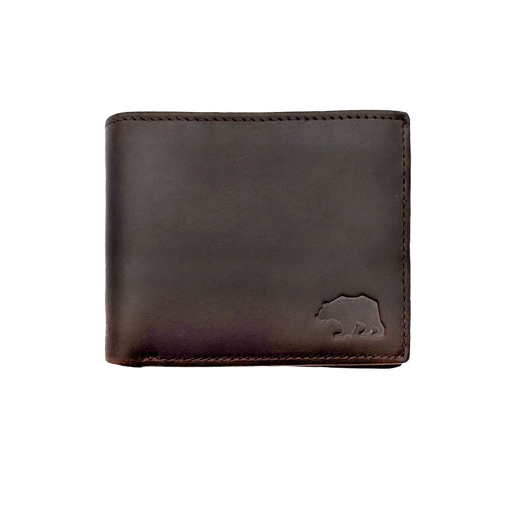 Brown Bear Leather Wallet